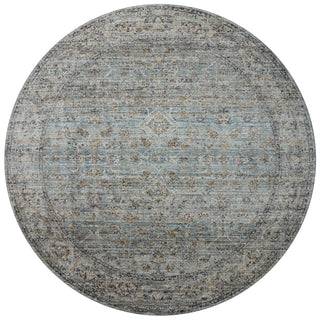 The Rug Corner Jean Stoffer x Loloi Jean Stoffer - Katherine Ocean / Gold Area Rug  