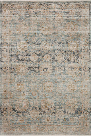 The Rug Corner Jean Stoffer x Loloi Katherine Ocean / Coral  