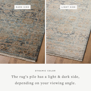 The Rug Corner Jean Stoffer x Loloi Katherine Ocean / Coral  