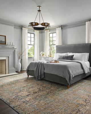 The Rug Corner Jean Stoffer x Loloi Katherine Ocean / Coral  