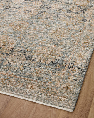 The Rug Corner Jean Stoffer x Loloi Katherine Ocean / Coral  