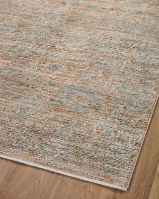 The Rug Corner Jean Stoffer x Loloi Jean Stoffer - Katherine Terracotta / Smoke Area Rug  