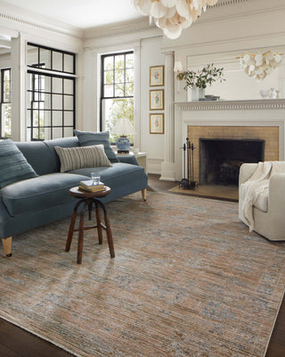 The Rug Corner Jean Stoffer x Loloi Katherine Copper / Steel  
