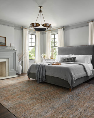 The Rug Corner Jean Stoffer x Loloi Katherine Copper / Steel  