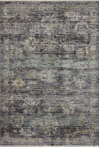 The Rug Corner Jean Stoffer x Loloi Jean Stoffer - Katherine Ink / Jade Area Rug  