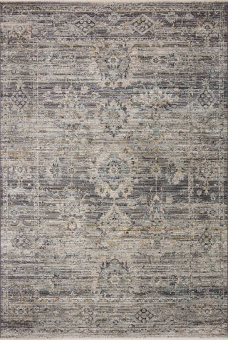 The Rug Corner Jean Stoffer x Loloi Katherine Graphite / Jade  