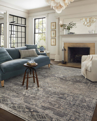 The Rug Corner Jean Stoffer x Loloi Katherine Graphite / Jade  