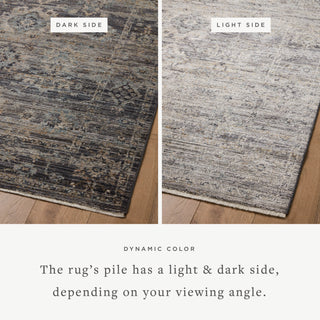 The Rug Corner Jean Stoffer x Loloi Katherine Graphite / Jade  