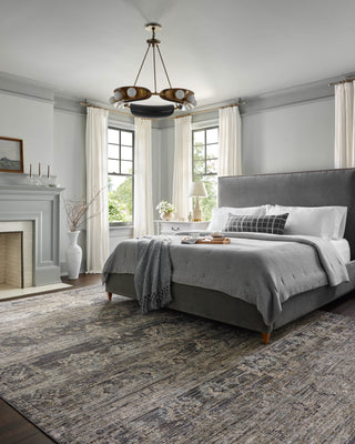The Rug Corner Jean Stoffer x Loloi Katherine Graphite / Jade  