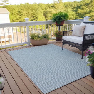 The Rug Corner Dalyn Laidley LA1 Sky Blue  