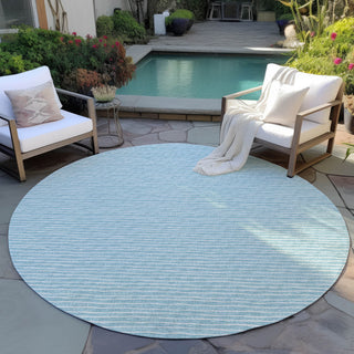 The Rug Corner Dalyn Laidley LA1 Sky Blue  