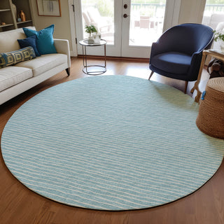 The Rug Corner Dalyn Laidley LA1 Sky Blue  