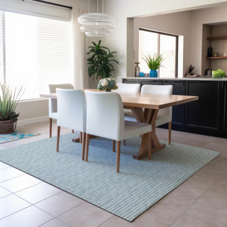 The Rug Corner Dalyn Laidley LA1 Sky Blue  