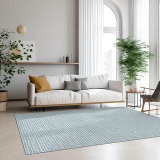 The Rug Corner Dalyn Laidley LA1 Sky Blue  