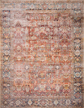 The Rug Corner Loloi II Layla Spice / Marine  