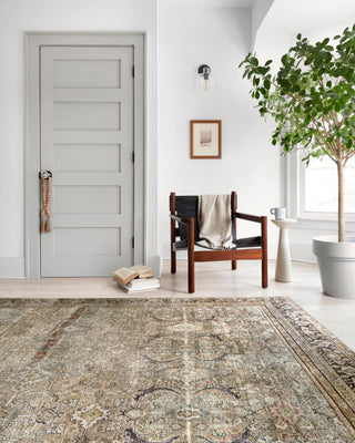 The Rug Corner Loloi II Layla Olive / Charcoal  