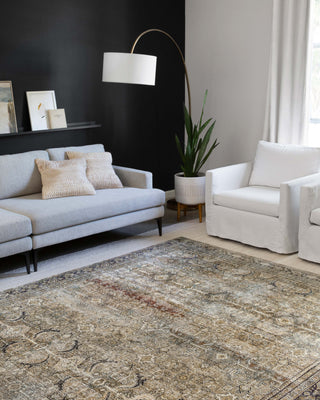 The Rug Corner Loloi II Layla Olive / Charcoal  