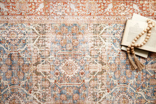 The Rug Corner Loloi II Layla Ocean / Rust  