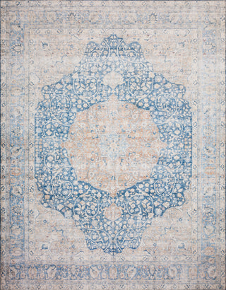 The Rug Corner Loloi II Layla Blue / Tangerine  