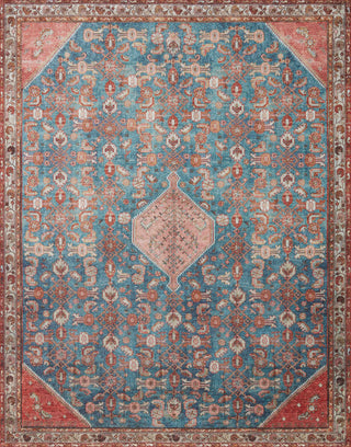 The Rug Corner Loloi II Layla Marine / Clay  