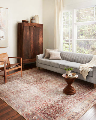 The Rug Corner Loloi II Layla Cinnamon / Sage  