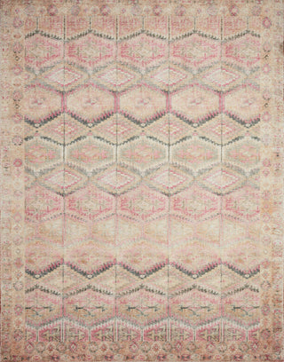 The Rug Corner Loloi II Layla Pink / Lagoon  