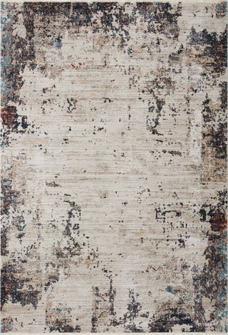 The Rug Corner Loloi Leigh Ivory / Charcoal  