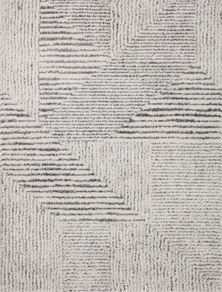 The Rug Corner Loloi Levitt Shag Ivory / Grey  