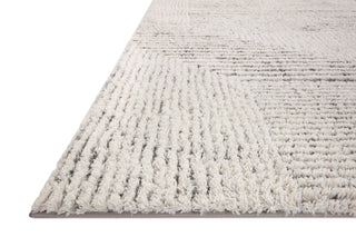 The Rug Corner Loloi Levitt Shag Ivory / Grey  