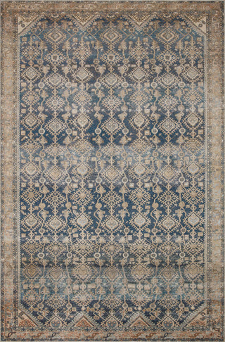 The Rug Corner Magnolia Home by Joanna Gaines x Loloi Lenna Indigo / Natural  