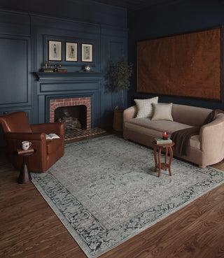 The Rug Corner Magnolia Home by Joanna Gaines x Loloi Lenna Natural / Denim  