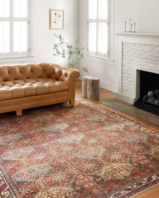 The Rug Corner Loloi II Loren Spice / Multi  
