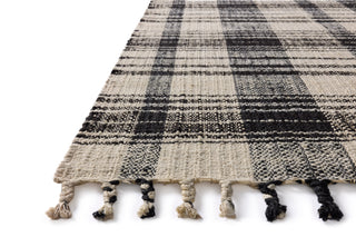 The Rug Corner Magnolia Home by Joanna Gaines x Loloi Louie Ivory / Black  