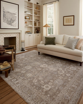 The Rug Corner Chris Loves Julia x Loloi Chris Loves Julia - Louisa Taupe / Ivory Area Rug  