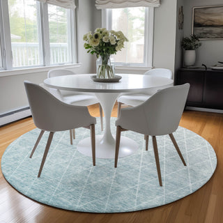 lifestyle The Rug Corner Dalyn Lazio LZ2 Teal  Lazio LZ2 Teal