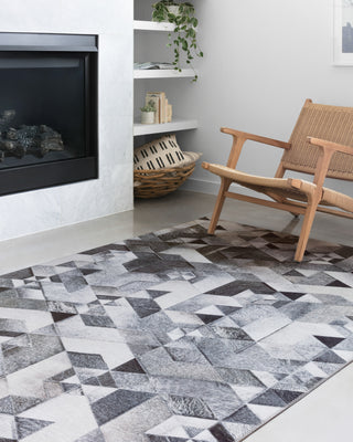 The Rug Corner Loloi II Maddox Grey / Ivory  