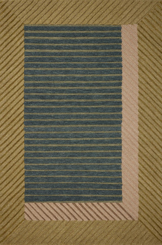 The Rug Corner Brigette Romanek x Loloi Madi Green / Multi  