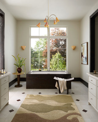The Rug Corner Brigette Romanek x Loloi Madi Linen / Multi  