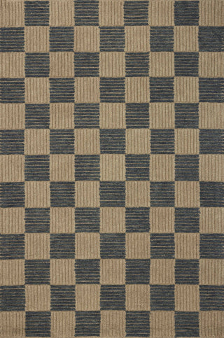The Rug Corner Brigette Romanek x Loloi Madi Taupe / Navy  
