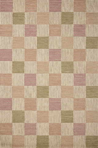 The Rug Corner Brigette Romanek x Loloi Madi Natural / Multi  