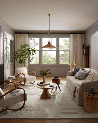 The Rug Corner Loloi Manfred Ivory / Pebble  