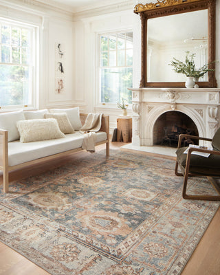 The Rug Corner Loloi II Margot Ocean / Spice  