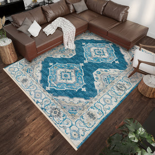 lifestyle The Rug Corner Dalyn Marbella MB1 Indigo  Marbella MB1 Indigo