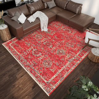 lifestyle The Rug Corner Dalyn Marbella MB5 Poppy  Marbella MB5 Poppy