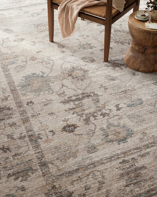 The Rug Corner Magnolia Home by Joanna Gaines x Loloi Millie Silver / Dove  