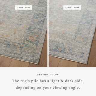 The Rug Corner Magnolia Home by Joanna Gaines x Loloi Millie Slate / Multi  