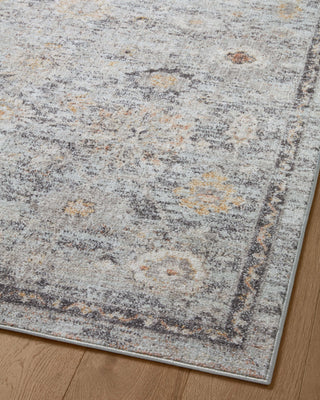The Rug Corner Loloi II Monroe Sky / Gold  