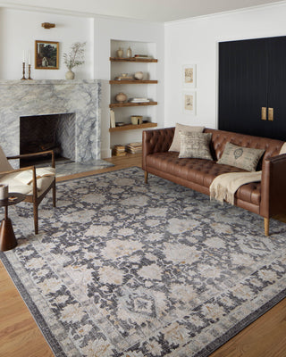 The Rug Corner Loloi II Monroe Charcoal / Natural  