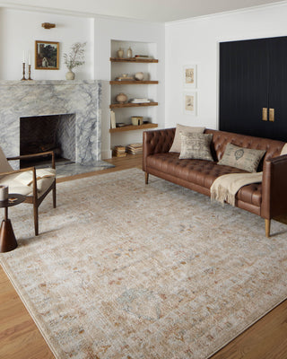 The Rug Corner Loloi II Monroe Sand / Sunrise  