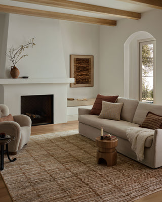 The Rug Corner Loloi II Nellie Terracotta / Ivory  